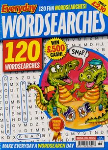 Everyday Wordsearches Magazine  Order Online