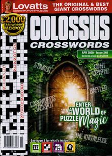 Lovatts Colossus Crossword Magazine  Order Online