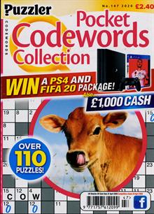Puzzler Q Pock Codewords C Magazine  Order Online