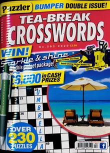 Puzzler Tea Break Crosswords Magazine  Order Online