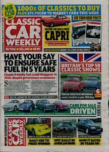 Classic Car Weekly Magazine  Order Online