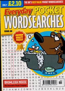 Everyday Pocket Wordsearch Magazine  Order Online