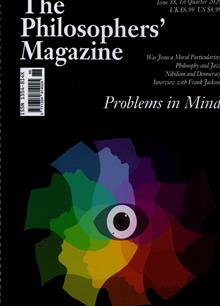 The Philosophers Magazine  Order Online