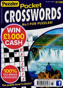 Puzzler Pocket Crosswords Magazine  Order Online