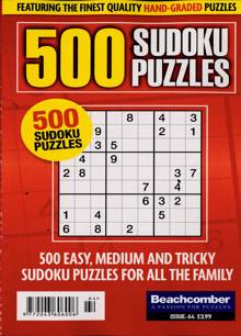 500 Sudoku Puzzles Magazine  Order Online
