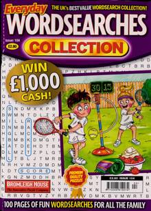Everyday Wordsearches Coll Magazine  Order Online