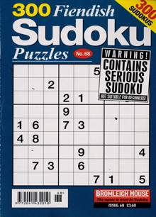 300 Fiendish Sudoku Puzzle Magazine  Order Online
