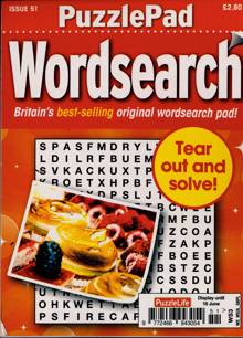 Puzzlelife Ppad Wordsearch Magazine  Order Online