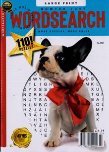 Bumper Just Wordsearch Magazine  Order Online