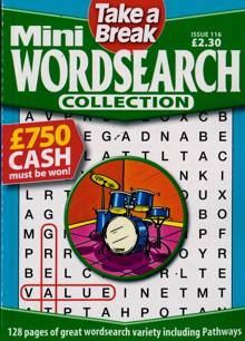 Tab Mini Wordsearch Coll Magazine  Order Online