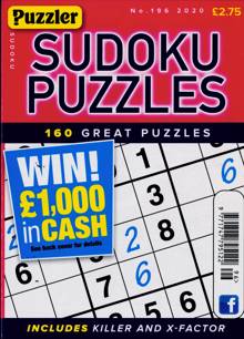Puzzler Sudoku Puzzles Magazine  Order Online
