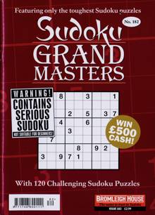 Sudoku Grandmaster Magazine  Order Online