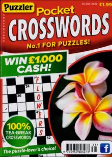 Puzzler Pocket Crosswords Magazine  Order Online