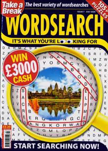 Take A Break Wordsearch Magazine  Order Online