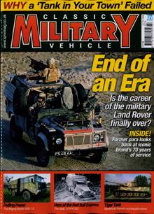 Classic Military Vehicle Magazine  Order Online