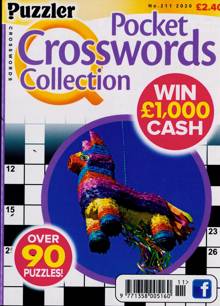 Puzzler Q Pock Crosswords Magazine  Order Online