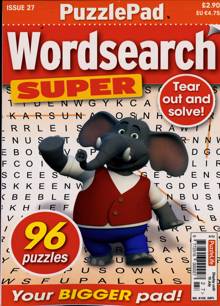 Puzzlelife Wordsearch Super Magazine  Order Online