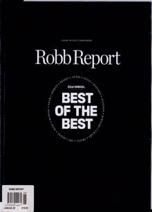Robb Report Us Edition Magazine  Order Online