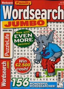 Family Wordsearch Jumbo Magazine  Order Online