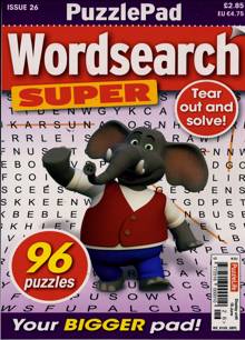 Puzzlelife Wordsearch Super Magazine  Order Online