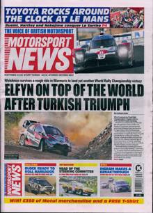 Motorsport News Magazine  Order Online