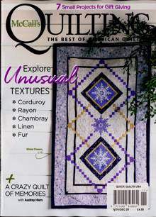 Quick Quilts Magazine Issue NOV-DEC