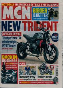 Motorcycle News Magazine  Order Online