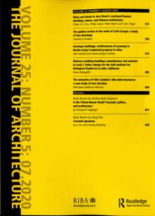 Journal Of Architecture Magazine  Order Online