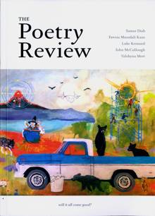 The Poetry Review Magazine  Order Online