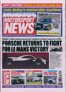 Motorsport News Magazine  Order Online