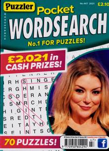 Puzzler Pocket Wordsearch Magazine  Order Online