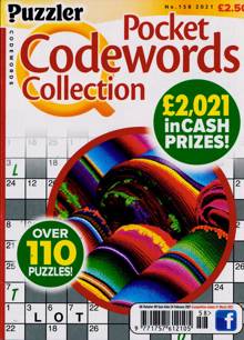 Puzzler Q Pock Codewords C Magazine  Order Online