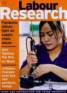 Labour Research Magazine  Order Online