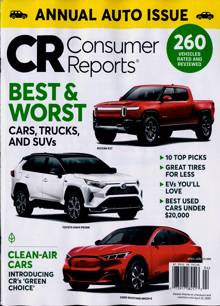 Consumer Reports Magazine  Order Online