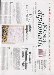Le Monde Diplomatique Magazine  Order Online