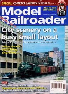 Model Railroader Magazine Issue OCT 21 