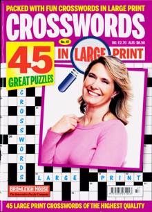 Crosswords In Large Print Magazine Issue NO 47 