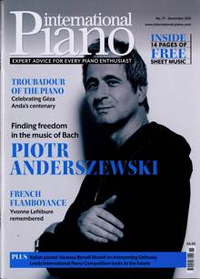 International Piano Magazine  Order Online