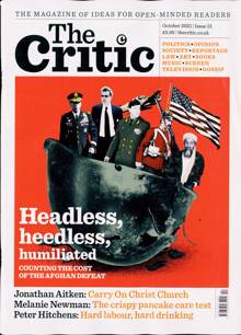 The Critic Magazine  Order Online