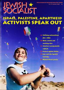 Jewish Socialist Magazine  Order Online