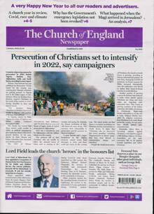 Church Of England Newsp Magazine 07/01/2022 Order Online