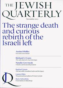 Jewish Quarterly Magazine NO 246 Order Online