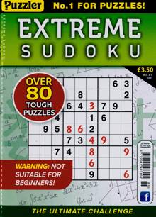 Extreme Sudoku Magazine NO 85 Order Online