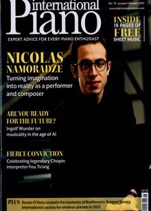 International Piano Magazine  Order Online