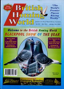 British Homing World Magazine NO 7612 Order Online