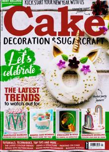 Cake Decoration Sugarcraft Magazine Issue JAN 22