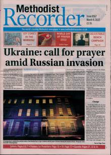 Methodist Recorder Magazine  Order Online
