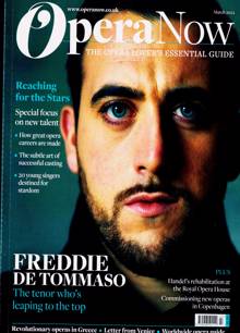 Opera Now Magazine  Order Online