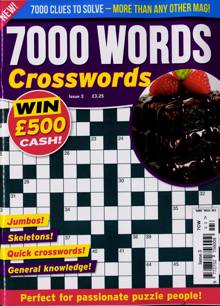 7000 Word Crosswords Magazine NO 3 Order Online