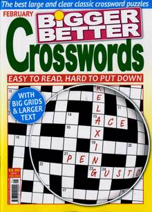Bigger Better Crosswords Magazine N1/FEB22 Order Online